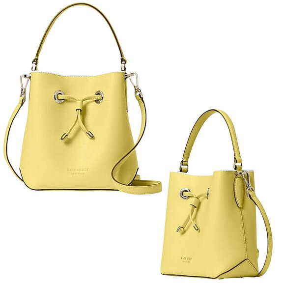 Kate Spade New York Eva Small Bucket Bag – Limelight/Yellow – NWOT - Picture 2 of 12